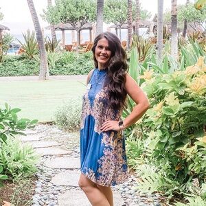 Free People Lace Crochet Slip Dress